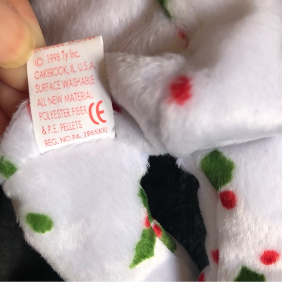 1998 Ty Holiday Teddy (1 of 3) - Picture 12 of 16